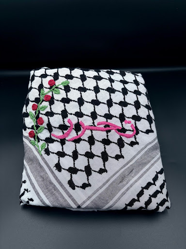 Embroidered Keffiyeh (Tahror تحرر)