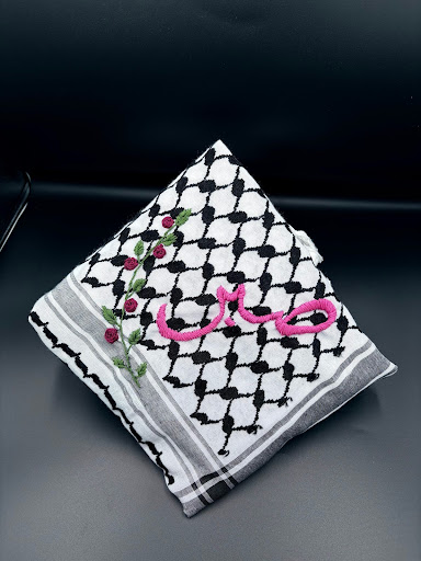 Embroidered Keffiyeh (Saber صبر)
